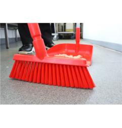 Beveled broom 3103 - 250mm medium with inclined screw thread - Vikan