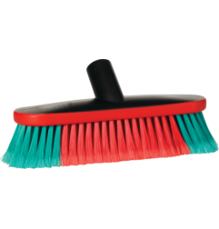 Brosse ovale à passage d'eau souple 475552 - 270 mm Souple - Vikan