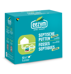 Entretien fosses septiques 52 Doses - Ecocert - Eezym