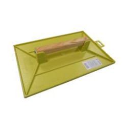 Yellow PVC trowel polystyrene at A - pro