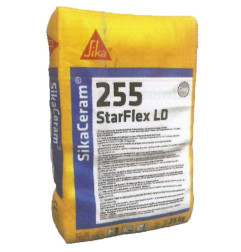 SikaCeram-255 StarFlex LD - Mortier-colle en poudre à faible émission de poussière - SIKA
