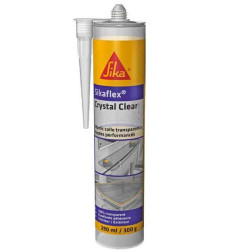 Sikaflex Crystal Clear - Mastic-colle de montage transparente - SIKA