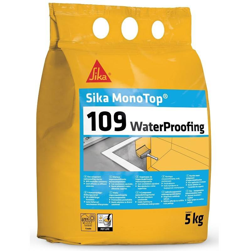 Sika MonoTop-108 WaterPlug - Mortier de ciment à action rapide - Sika